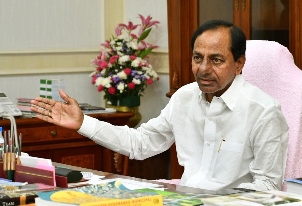 The Weekend Leader - KCR advises opposition not to curse Telangana